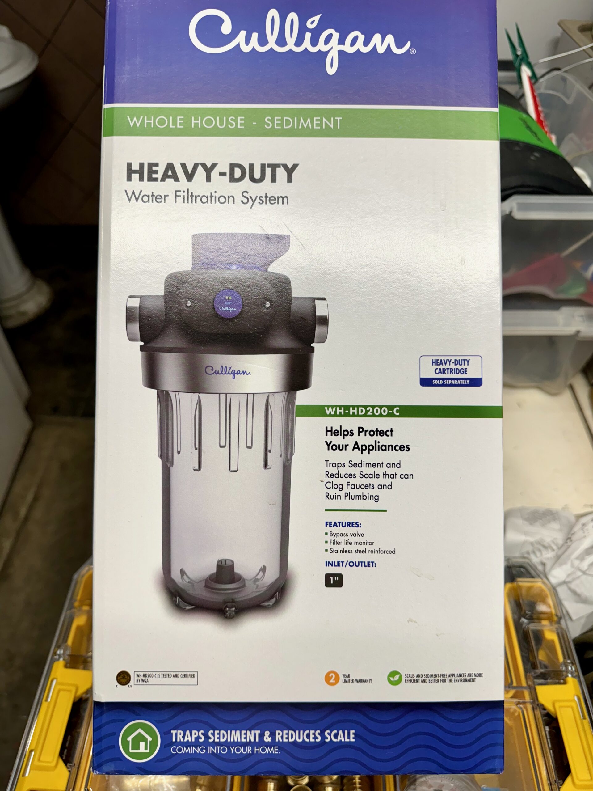 Culligan Whole House Sediment WH-HD200-C Filter