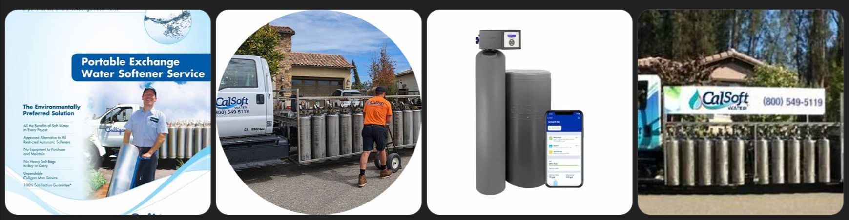 Portable Exchange Water Softening Services in Southern California